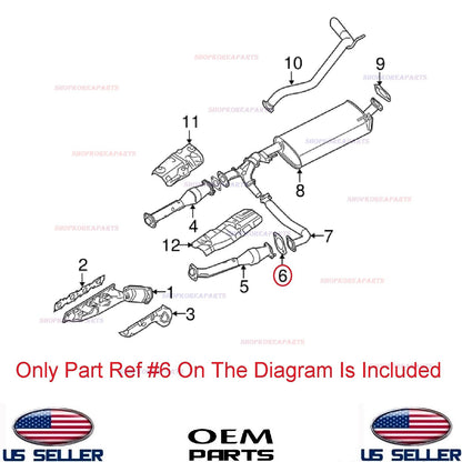 GENUINE OEM Engine Exhaust Pipe Gasket Nissan Infiniti *See Compatibility