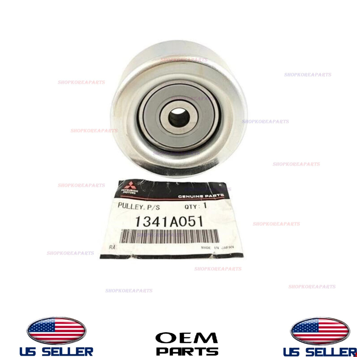 GENUINE Serpentine Belt Idler Pulley 2012-2025 Mitsubishi 2.0L 2.4L 1341A051