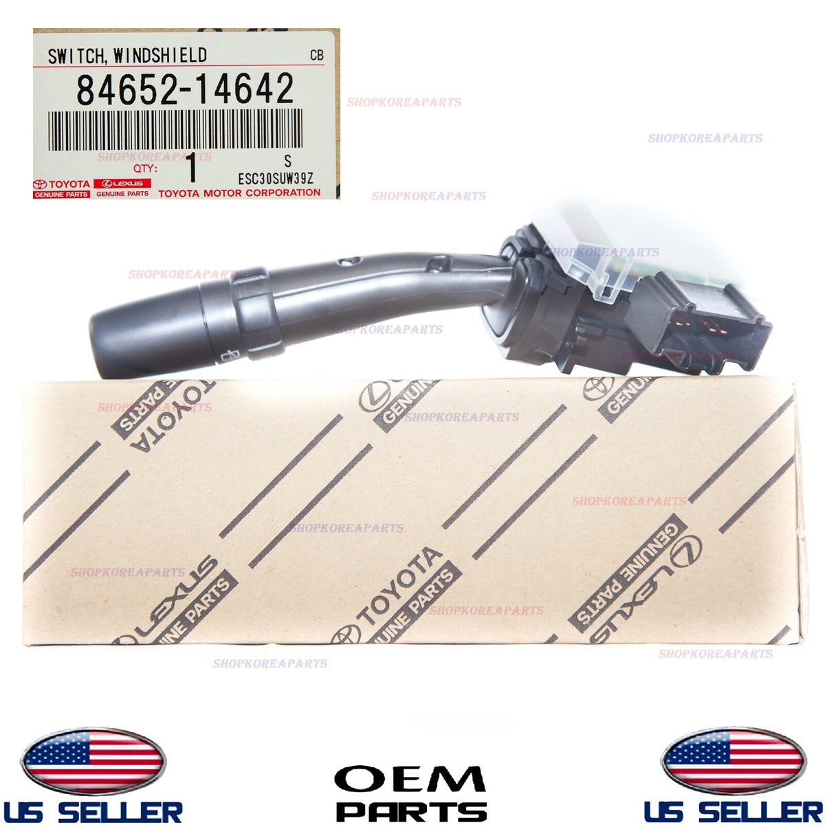 GENUINE OEM Windshield Wiper Control Switch 2004–2009 4Runner 2007–13 FJ Cruiser