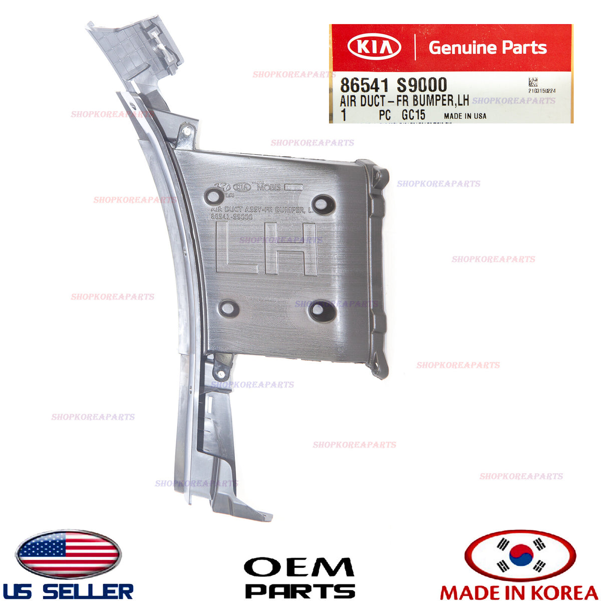 ✅GENUINE✅ Air Curtain Duct Assy Left Driver Side OEM Kia Telluride 2020-2022