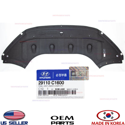 PANEL UNDER COVER FRONT GENUINE! HYUNDAI SONATA HYBRID 2018-2019 29110C1600