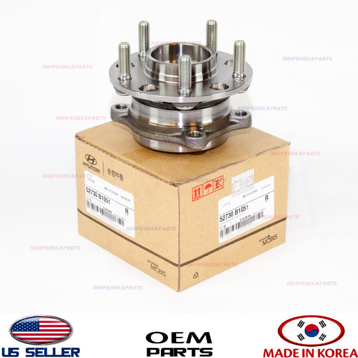 HUB & BEARING REAR WHEEL 【GENUINE】 GENESIS SEDAN G80 2015-2017 52730B1051