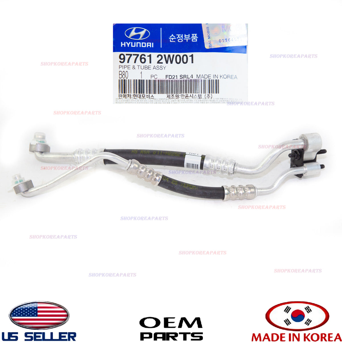 ✅GENUINE✅ AC Condenser Line-Front A/C Tube OEM Hyundai Santa Fe 2.0T 2013-2018