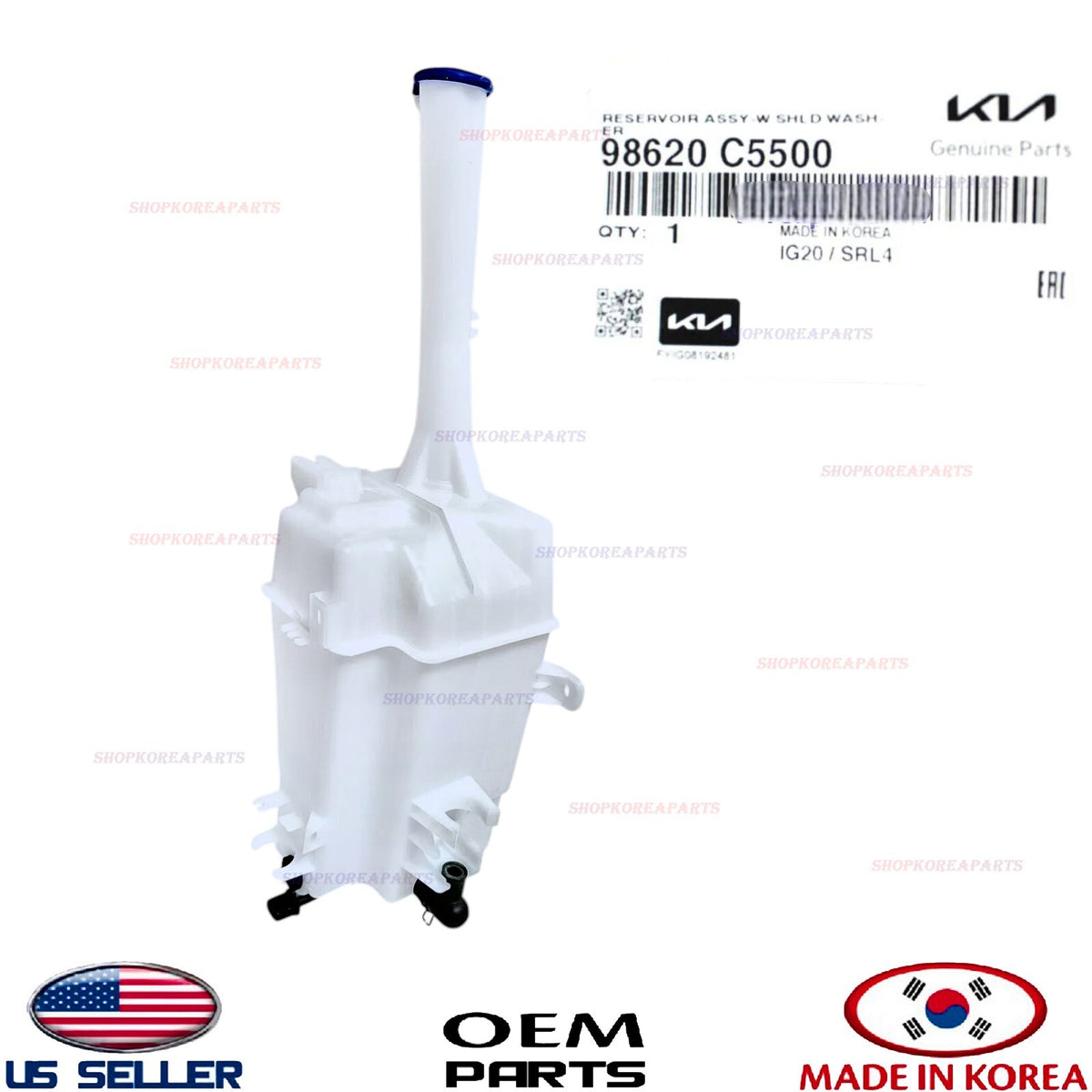✅GENUINE✅ Windshield Washer Reservoir Tank With Sensor OEM 2016-2020 Kia Sorento