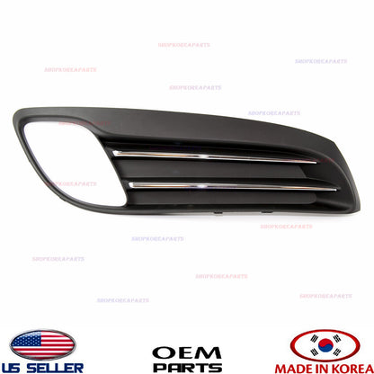 GENUINE Front Bumper Fog Lamp Hole Cover Right Passenger OEM Genesis Coupe 09-12