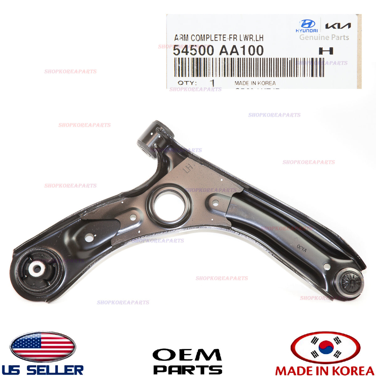 GENUINE OEM Front Lower Control Arm LEFT Driver Side 2021-2025 Elantra Sedan