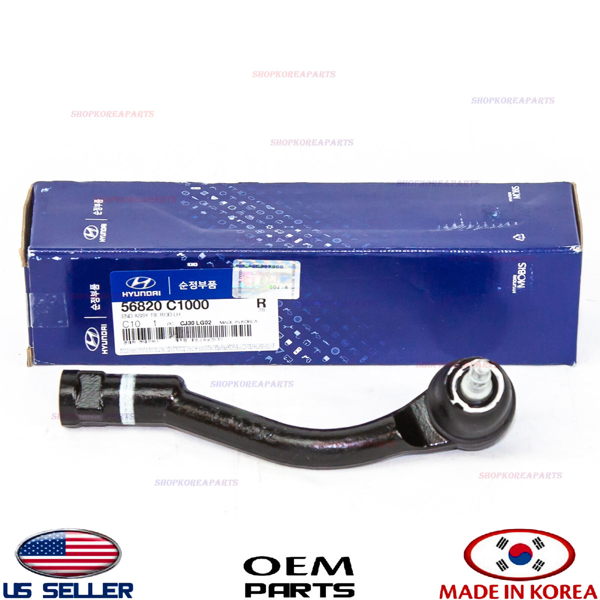 OUTER TIE ROD STEERING GEAR LEFT GENUINE SORENTO OPTIMA SONATA 16+ 56820C1000