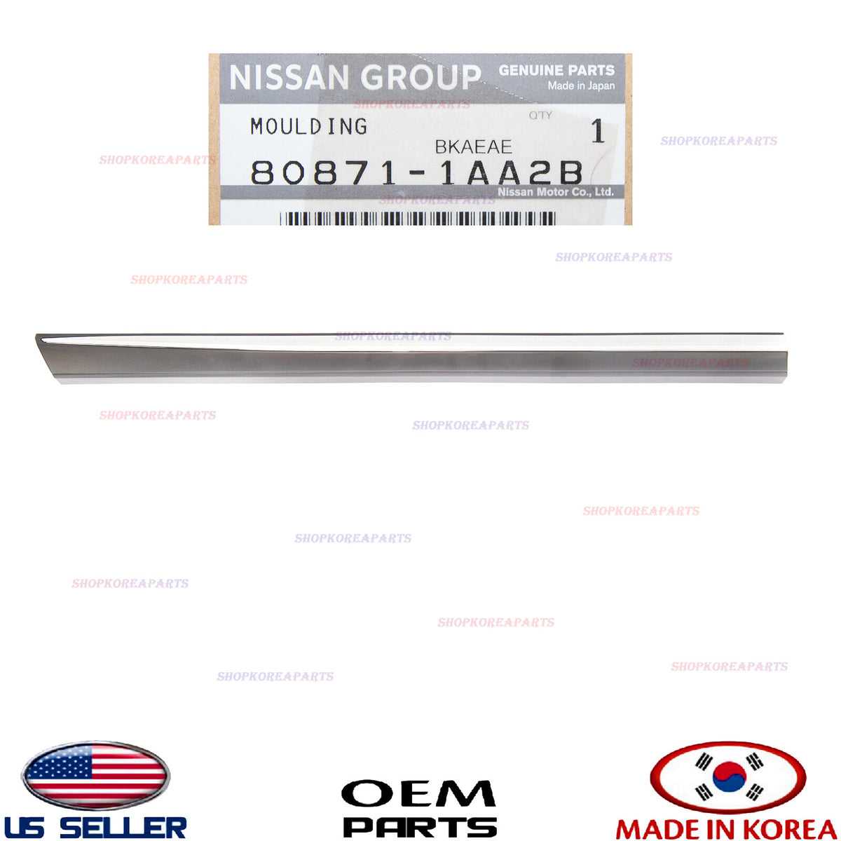 GENUINE Front Door Trim Moulding Lower LEFT Driver Side OEM MURANO 2009-2014