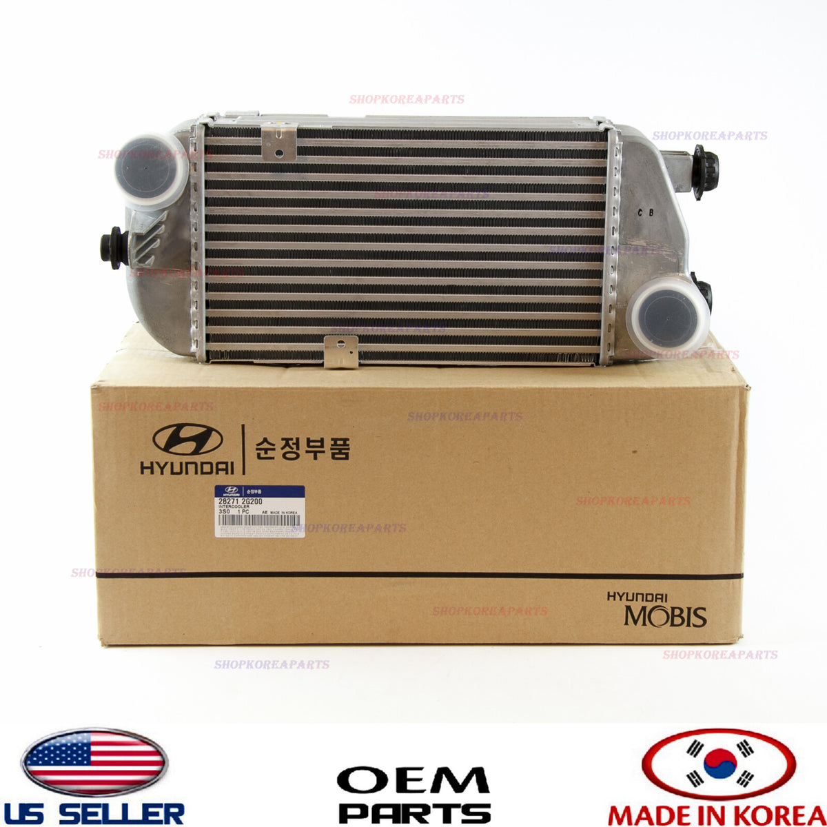 ✅GENUINE✅ Intercooler OEM 2011-2014 Hyundai Sonata Turbo 2.0L 282712G200