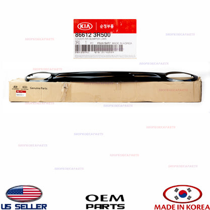 GENUINE Rear Bumper Lower Cover Pad Gloss Black ⭐OEM⭐ Kia Cadenza 2014-2016