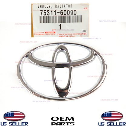 GENUINE Front Grille Emblem OEM TOYOTA 1995-2002 LAND CRUISER 2001-2002 4RUNNER