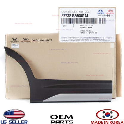 GENUINE Rear Door Molding Garnish RIGHT Passenger Side ⭐OEM⭐ SANTA FE XL 2017-18