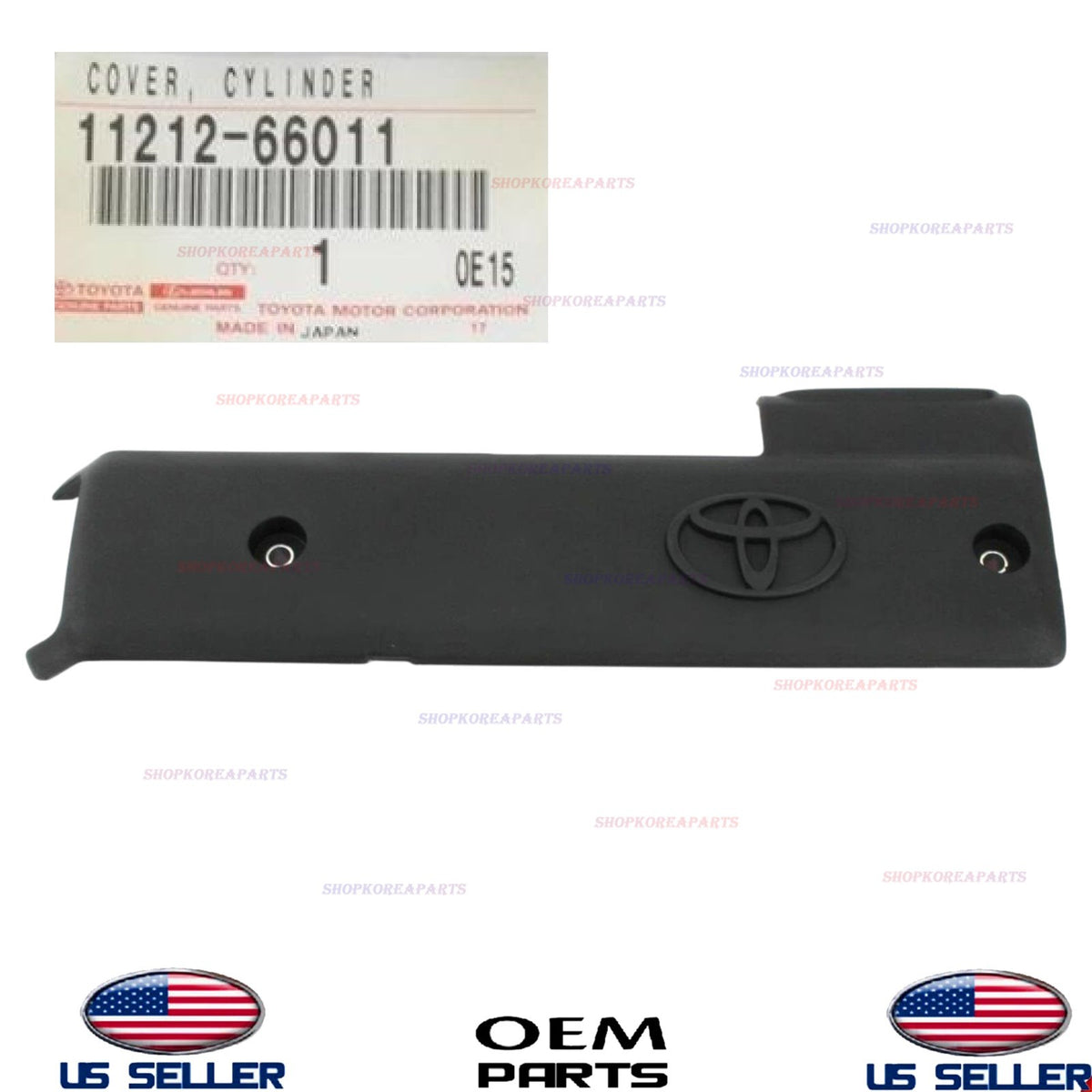 GENUINE Engine Cylinder Head Cover 1995-97 Toyota Land Cruiser FZJ80 4.5L 1FZFE