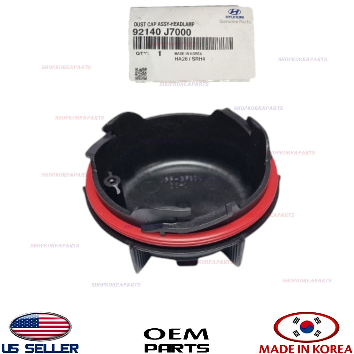 GENUINE OEM Headlight Access Cover Cap Bulb 2019-2026 Hyundai Kia *See List