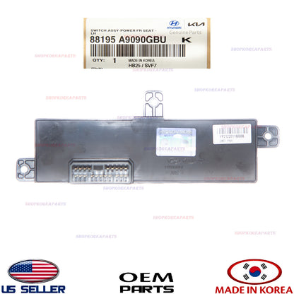 GENUINE OEM Switch Power Front Left Seat Gray 2015-19 Kia Sedona  w/ Ventilation