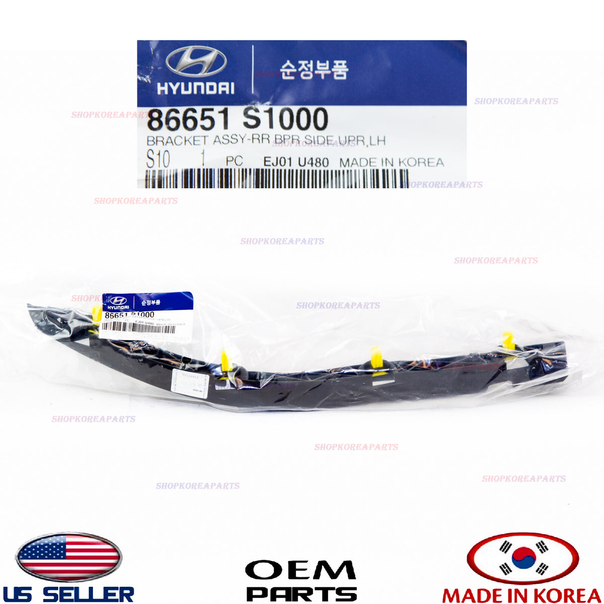 GENUINE Rear Bumper Mounting Bracket LEFT Driver Side ⭐OEM⭐ SANTA FE 2019-2020