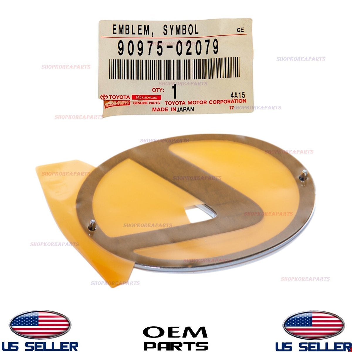 GENUINE Rear Emblem Logo Symbol ⭐OEM⭐ Lexus *See Compatibility 90975-02079
