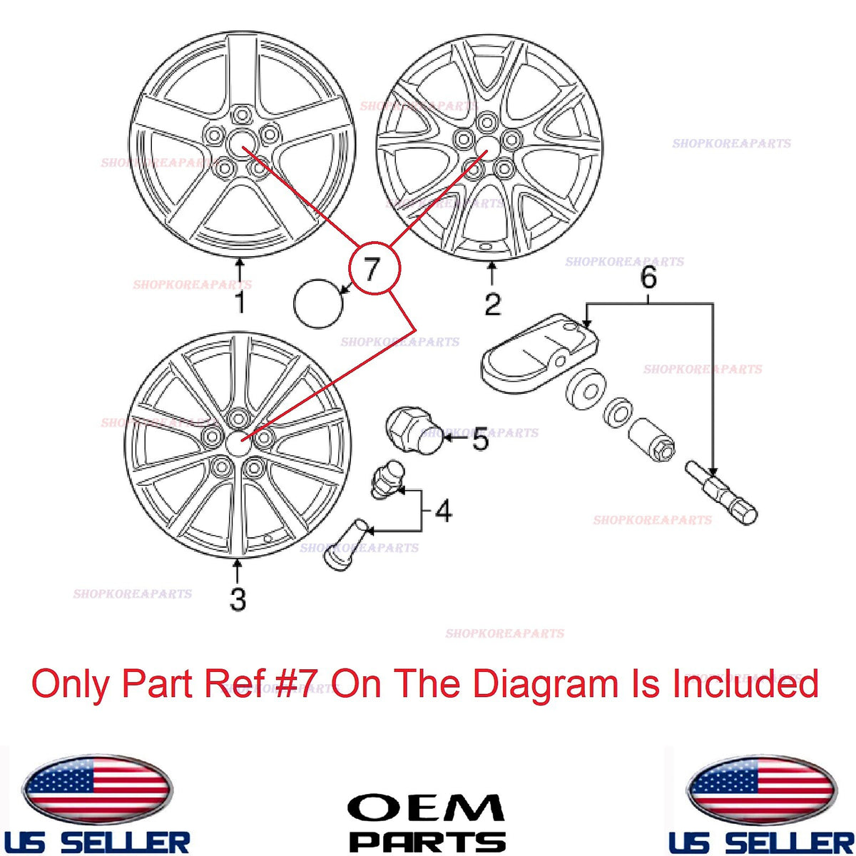 GENUINE Wheel Center Hub Cap Ornament Silver ⭐OEM⭐ Mazda *See Compatibility