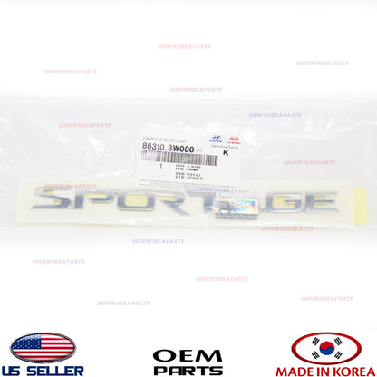 GENUINE Rear Trunk Emblem Logo Nameplate ⭐OEM⭐ KIA SPORTAGE 2011-2016 863103W000