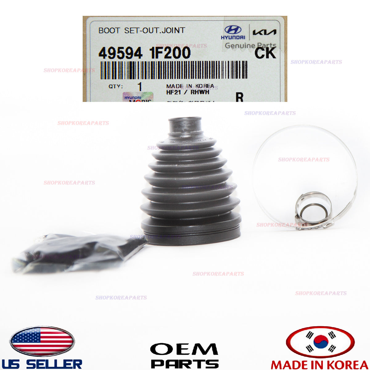 GENUINE Boot Joint Front Driver Shaft Outer ⭐OEM⭐ KIA SPORTAGE 2.0L 2006-2010