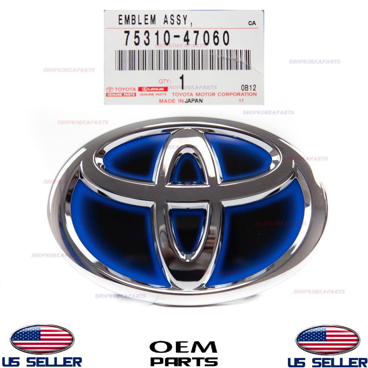 GENUINE Front Radiator Grille Emblem OEM TOYOTA Prius 2016-2019 Avalon 2016-2018
