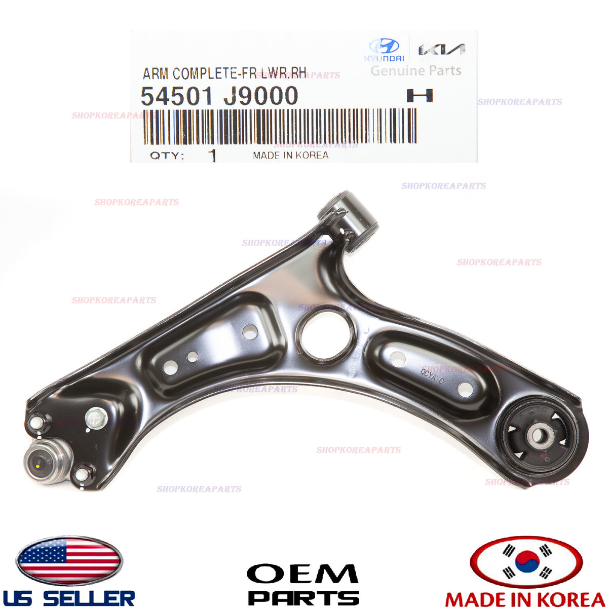 GENUINE Front Lower Control Arm RIGHT Passenger Side OEM⭐ HYUNDAI KONA 2018-2023