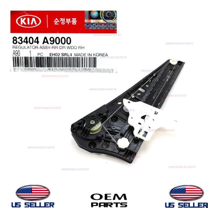 GENUINE Rear Door Window Regulator Right Passenger Side 2015-2021 Kia Sedona