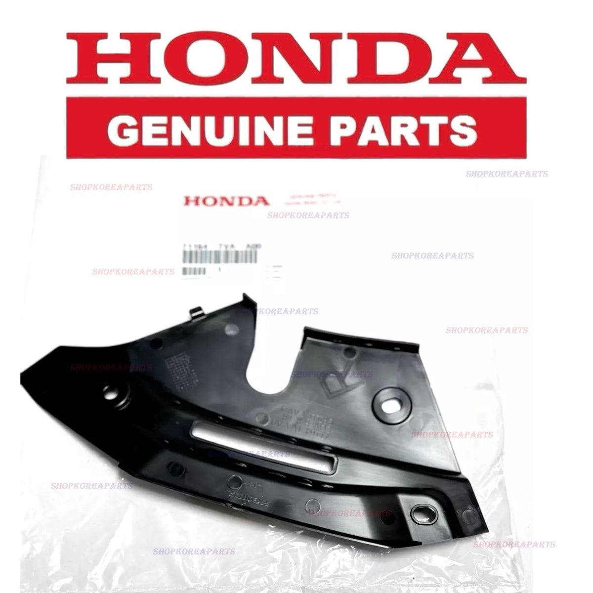 FITS: 18 - 22 HONDA ACCORD FRONT UPPER GRILLE GUARD SHIELD COVER RH OEM NEW