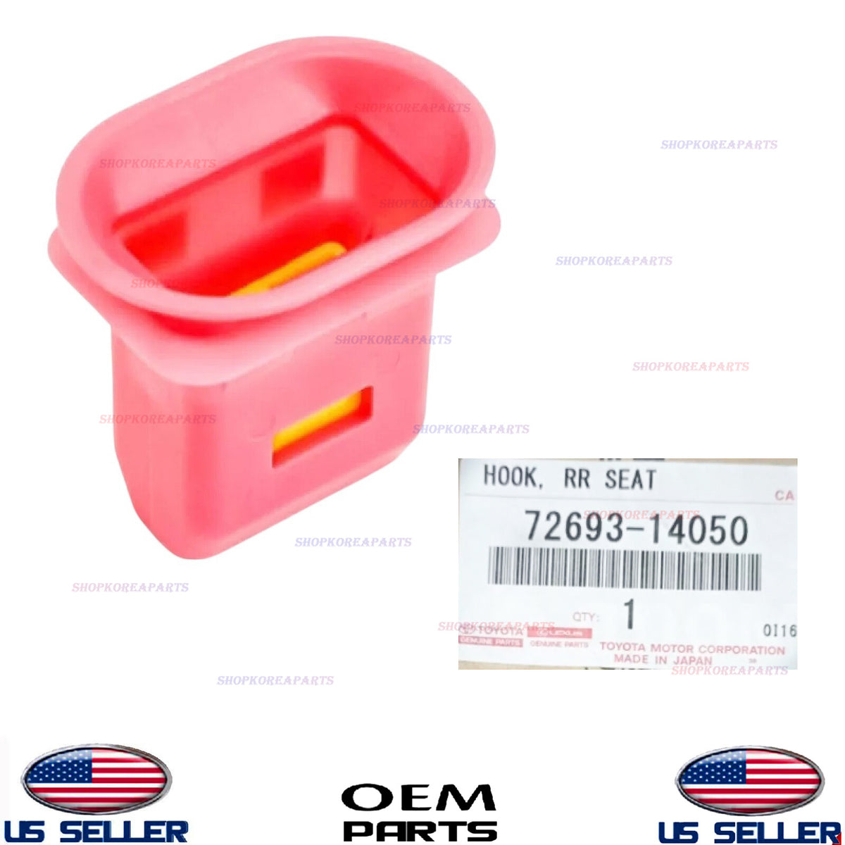 GENUINE OEM Rear Seat Cushion Lock Toyota Supra Lexus LS400 SC400 GS300