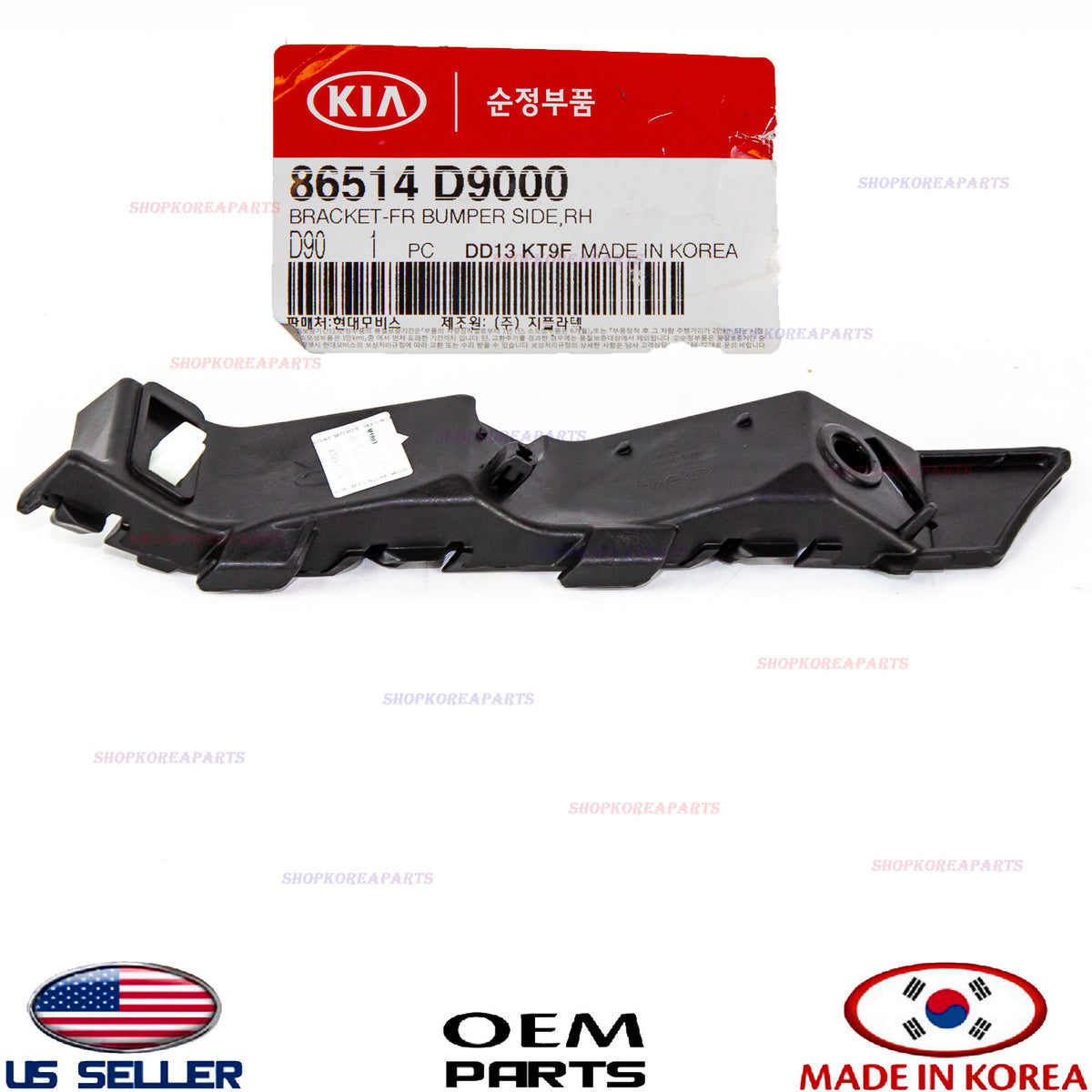 GENUINE Bumper Front Bracket Mounting RIGHT Passenger Side OEM SPORTAGE 2017-22