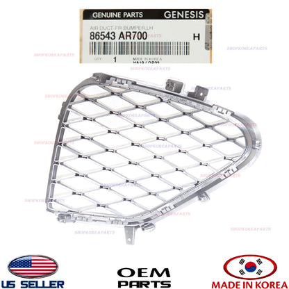 GENUINE Front Bumper Air Grille LEFT Driver Side ⭐OEM⭐ Genesis GV70 2022-2025