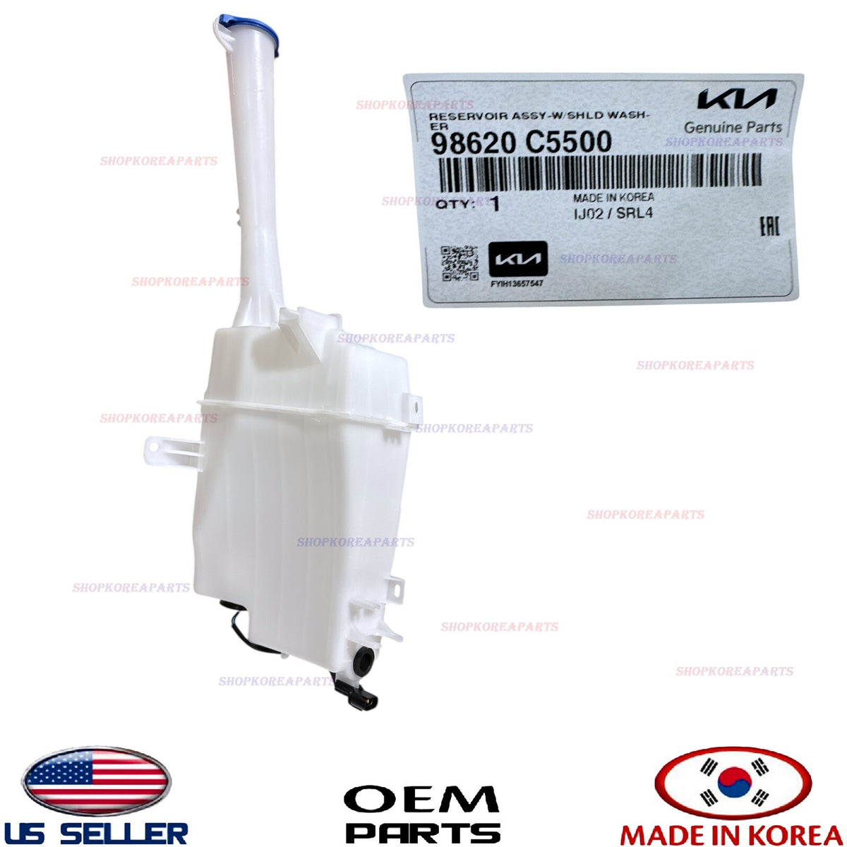 ✅GENUINE✅ Windshield Washer Reservoir Tank With Sensor OEM 2016-2020 Kia Sorento
