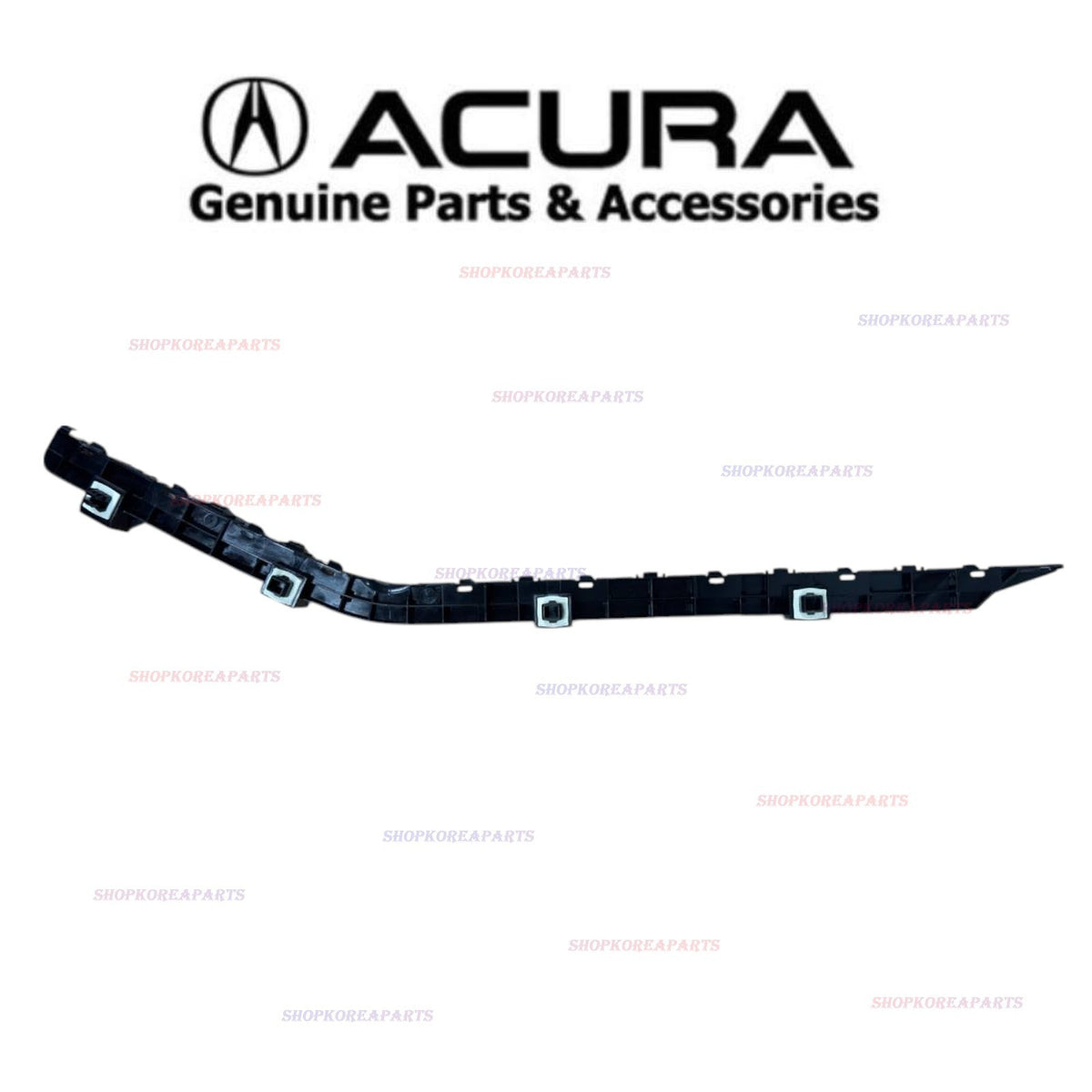 OEM 15 - 20 ACURA TLX REAR BUMPER DRIVER SIDE FENDER BRACKET RETAINER LEFT LH