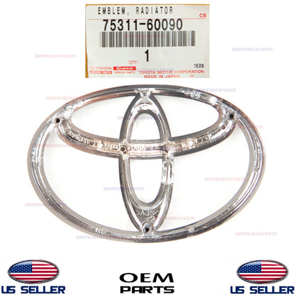 GENUINE Front Grille Emblem OEM TOYOTA 1995-2002 LAND CRUISER 2001-2002 4RUNNER