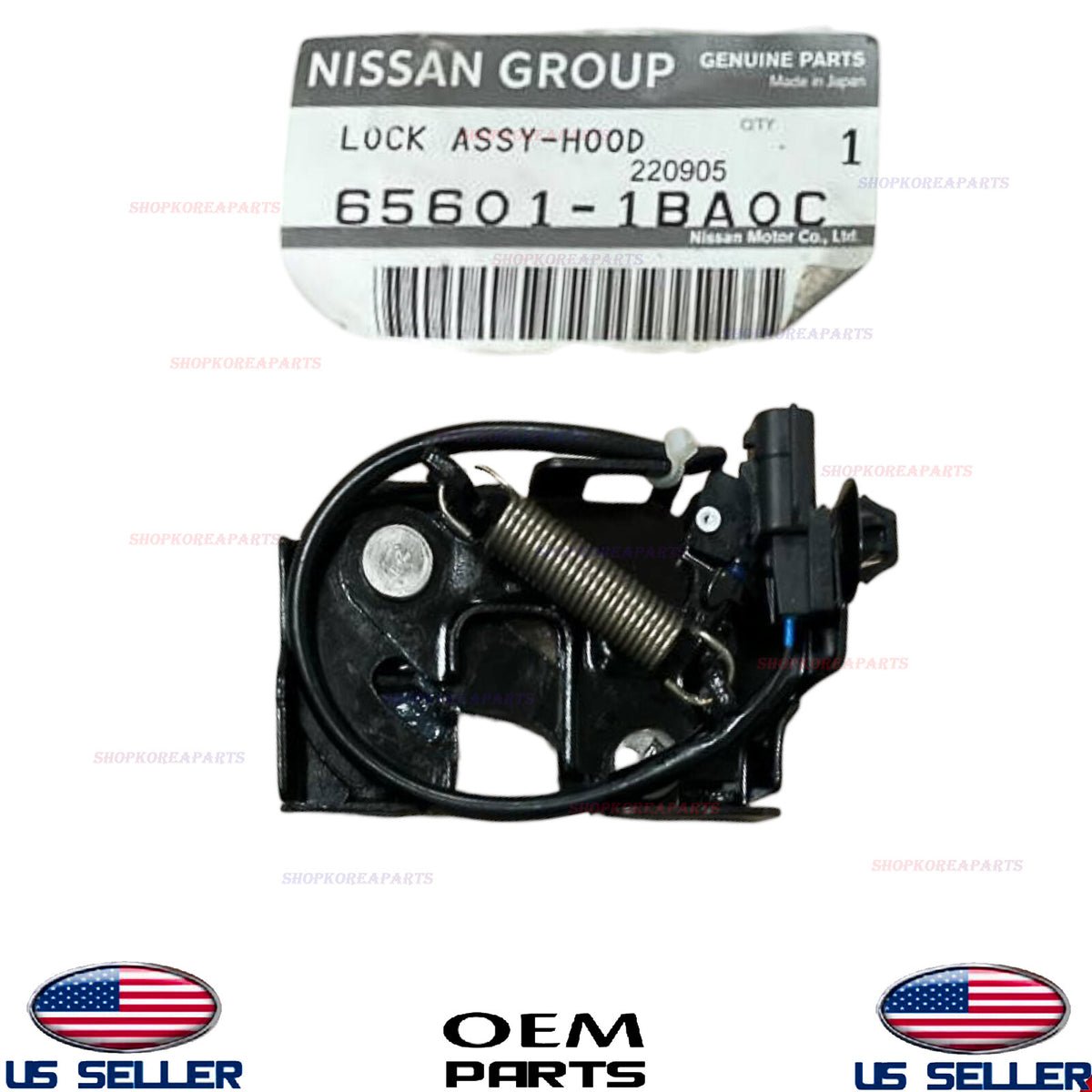 ✅GENUINE✅ Hood Lock Latch RIGHT Passenger OEM INFINITI QX50 QX70 EX37 FX37 FX50