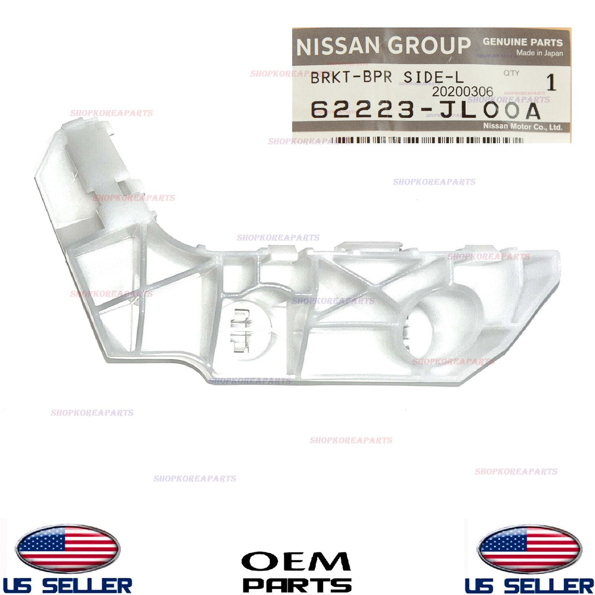 GENUINE Bumper Front Bracket Driver Side OEM INFINITI G37 2008-2013 Q60 2014-15