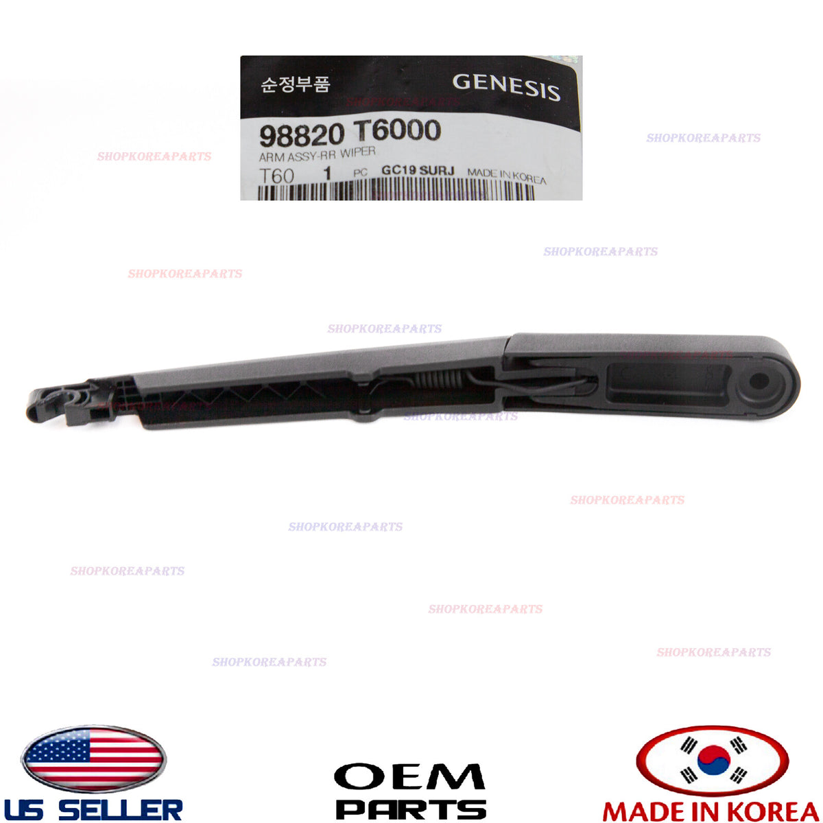 GENUINE Rear Glass Wiper Arm ⭐OEM⭐ GENESIS GV80 2021-2026 98820T6000
