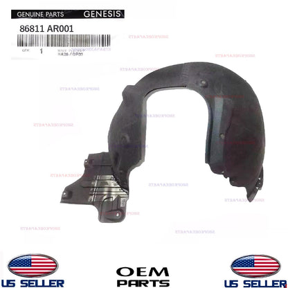 GENUINE OEM Front Left Driver Side Fender Liner 2022-2025 Genesis GV70 non Sport