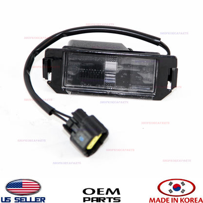 GENUINE Rear License Plate Light Right Passenger Side ⭐OEM⭐ Veloster 2012-2017