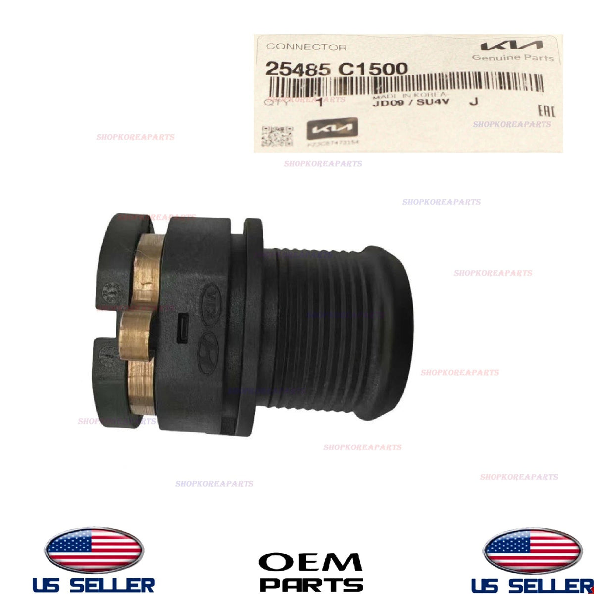 GENUINE Radiator Coolant Hose Adapter Connector 2011-2026 Hyundai Kia Genesis