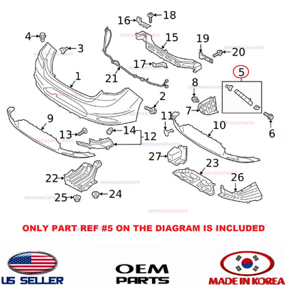 GENUINE Rear Bumper Mounting Bracket RIGHT Pass Side ⭐OEM⭐ ELANTRA Sedan 2019-20