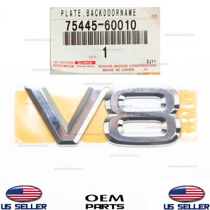 GENUINE Trunk Lid Emblem OEM Toyota Lexus V8 1998-2009 *See Compatibility