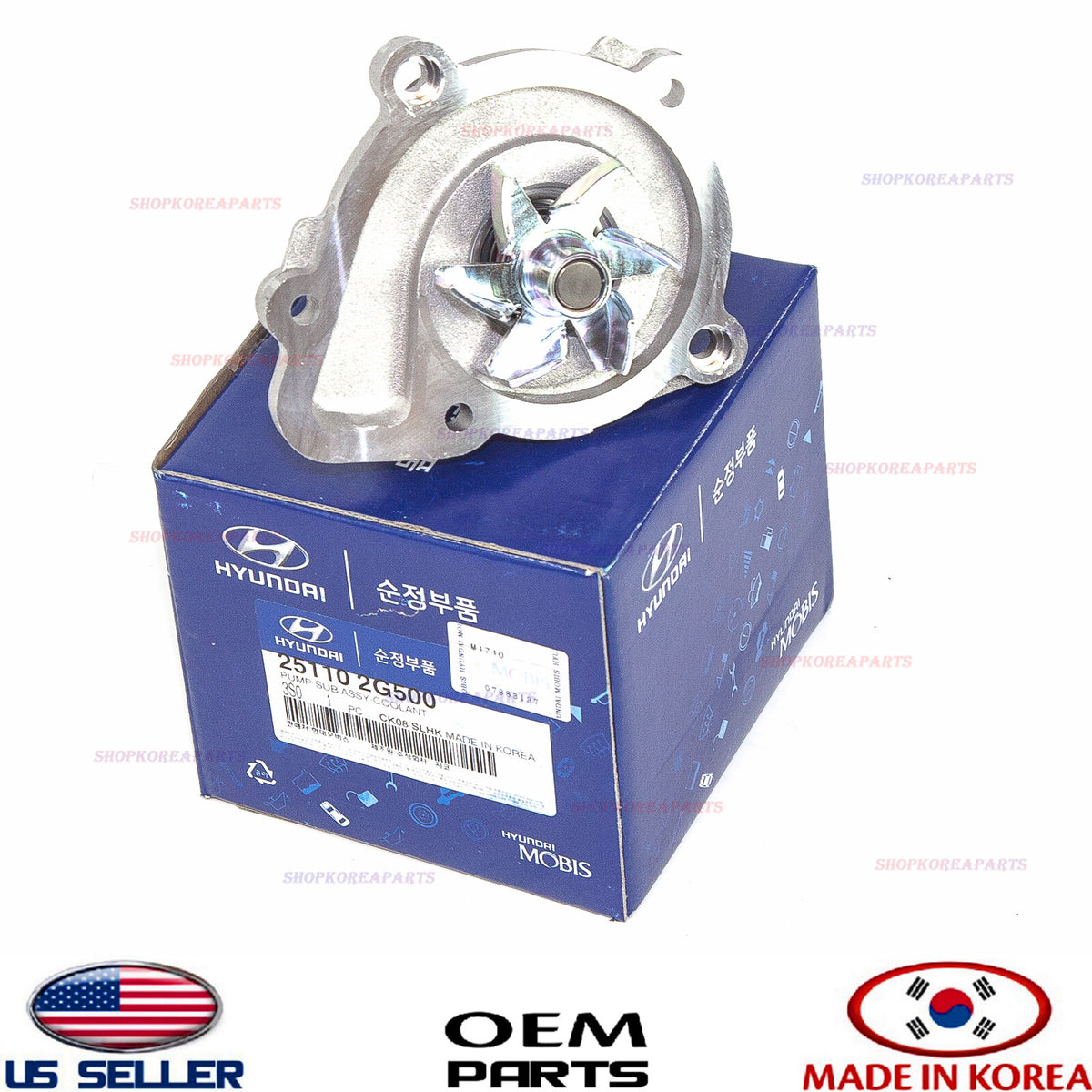 GENUINE Coolant Water Pump OEM Optima Sonata Sportage Sorento Tucson 2.4L 11-14