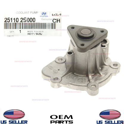 GENUINE Engine Water Pump 2020-2026 2.5L Hyundai Kia Genesis *See List