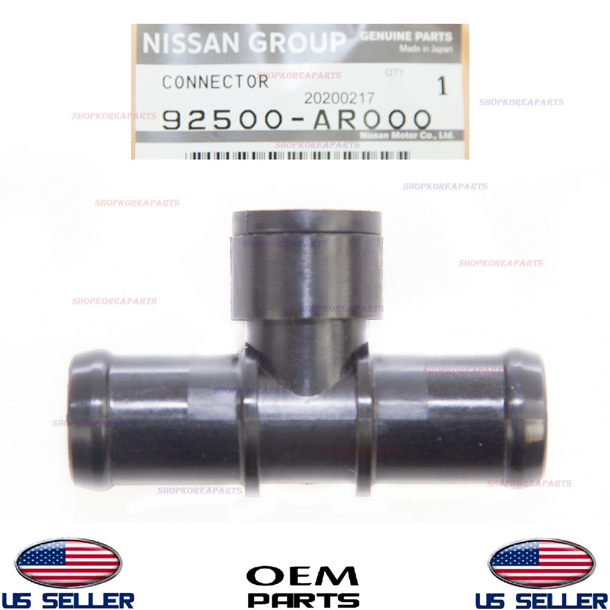 GENUINE Heater Hose Connector ⭐OEM⭐ NISSAN INFINITI *See compatibility