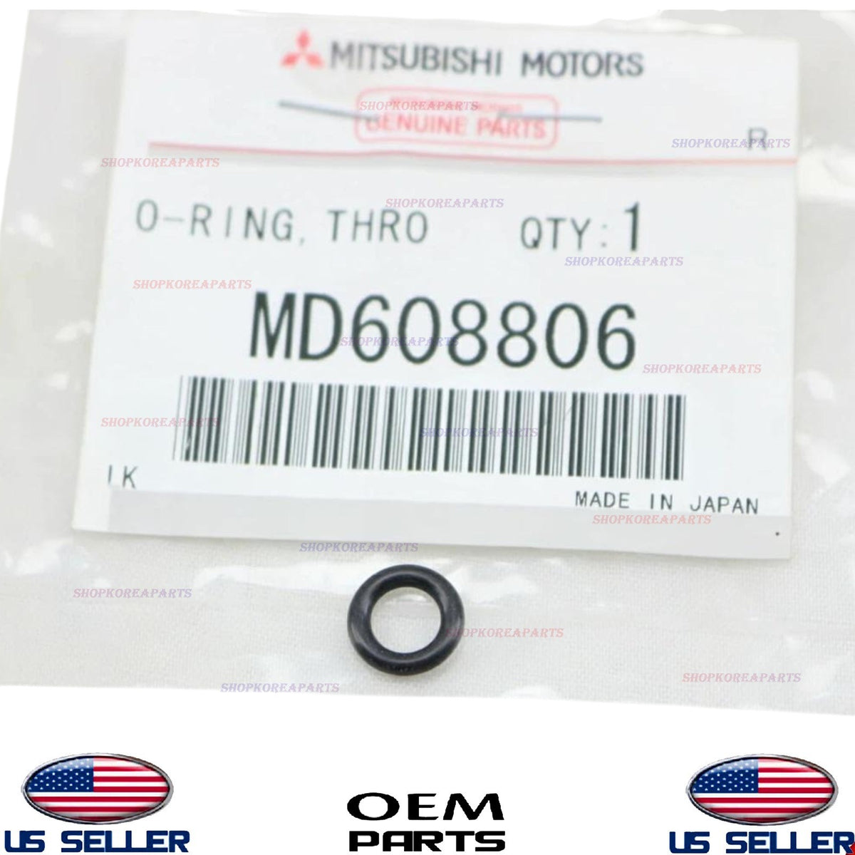 GENUINE OEM O-Ring Throttle Body In MD608806