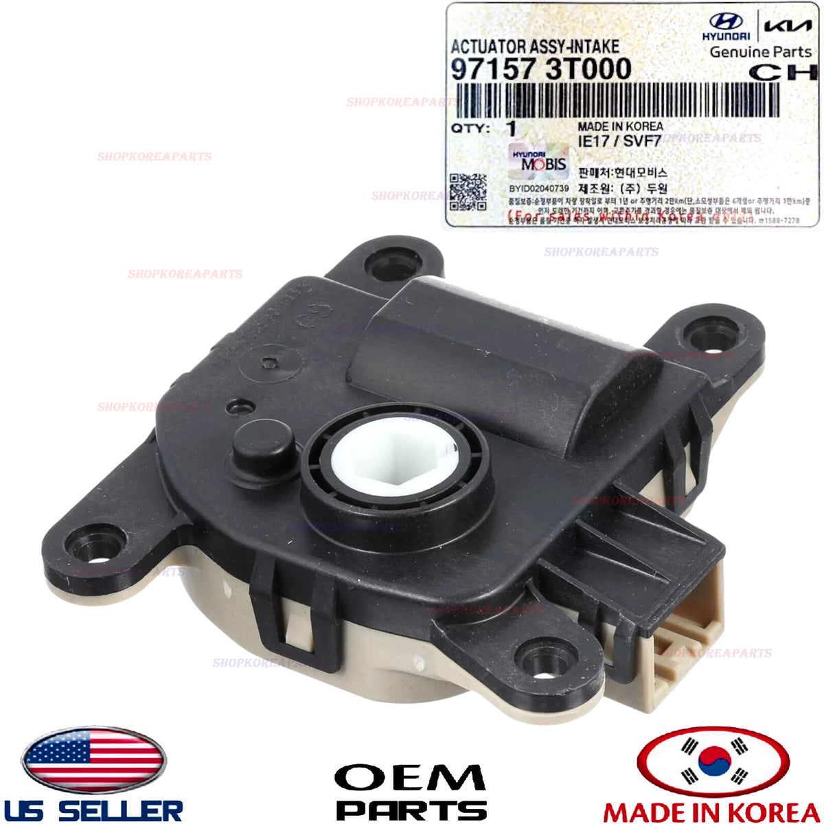 GENUINE OEM HVAC Air Inlet Door Actuator Hyundai Kia *See Compatibility
