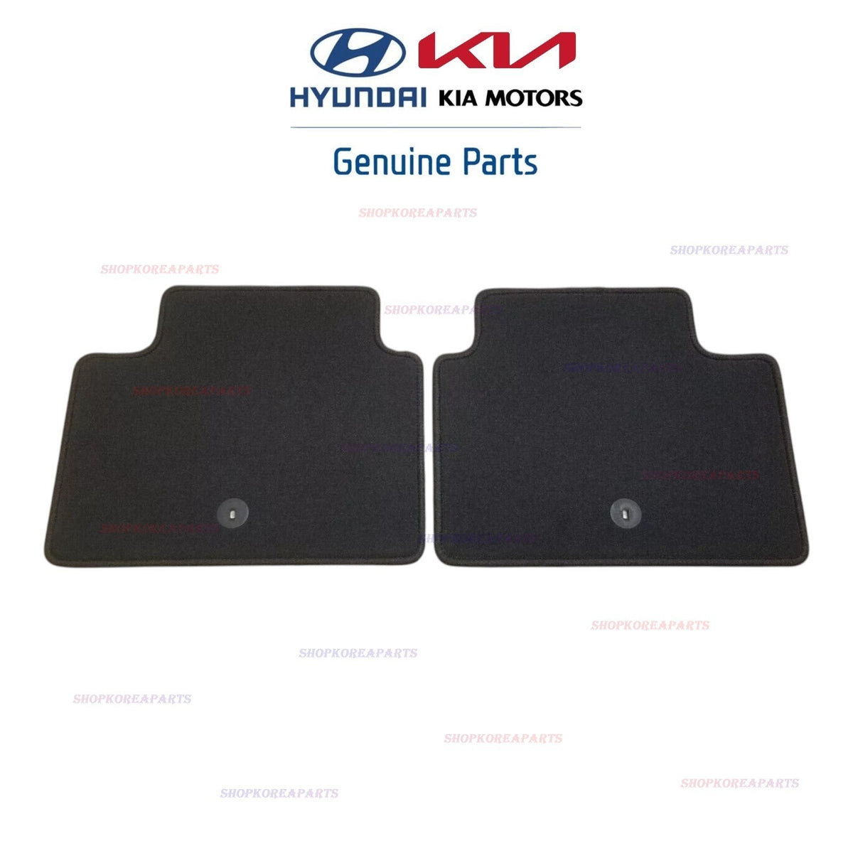 FITS: 14 - 19 KIA SOUL CARPETED FLOOR MAT SET 4PC OEM NEW
