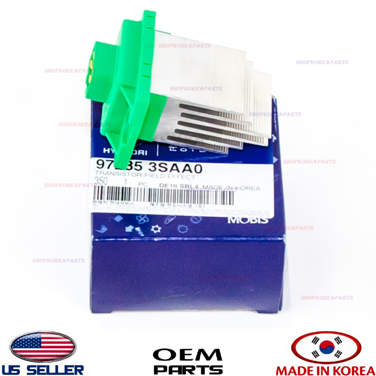 GENUINE OEM HVAC Blower Motor Resistor Hyundai Kia *See Compatibility 972353SAA0
