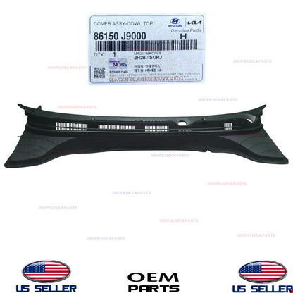 GENUINE Cowl Cover Panel Windshield Wiper Motor Cover 2018-2021 Hyundai Kona